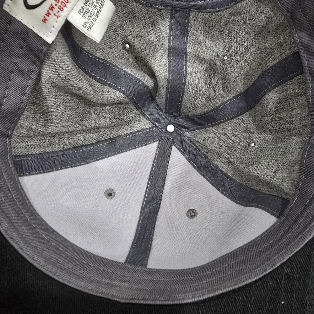 Scott Fly Rods Hat‎ Snapback Cap Gray Blue Wool Blend Fishing Colorado USA